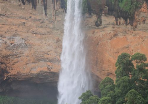 sipi falls on mount elgon