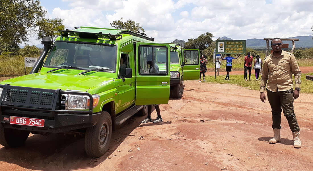 entrance to kidepo valley national park