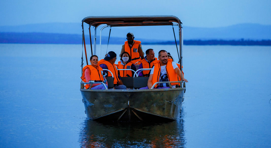 Boat Cruise on Lake Ihema