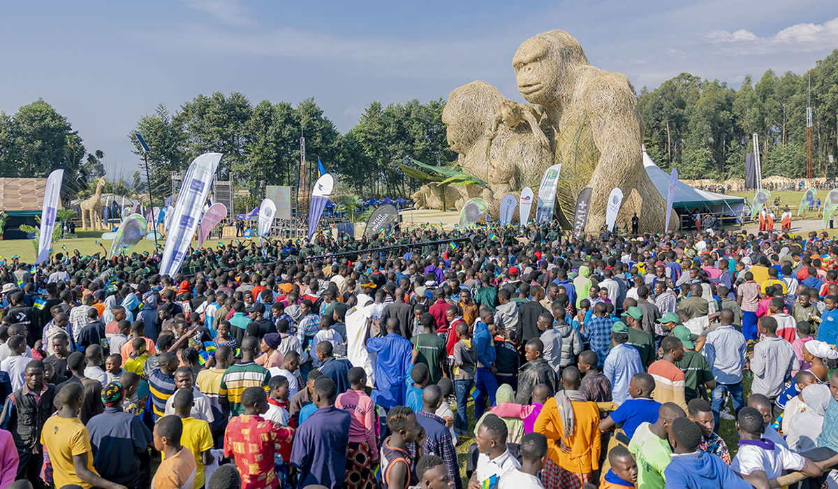 gorilla naming ceremony
