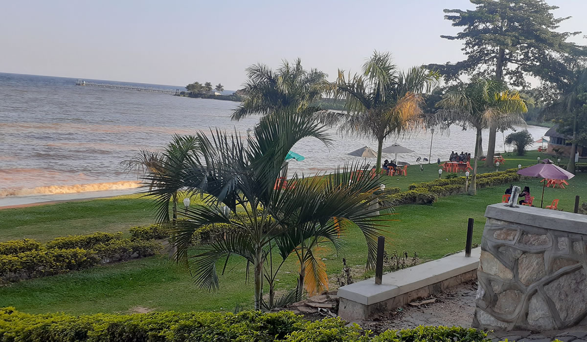 Lake Victoria in Entebbe