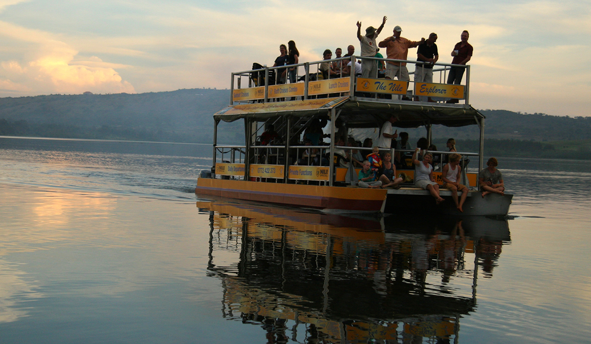 boat cruise tour in Uganda