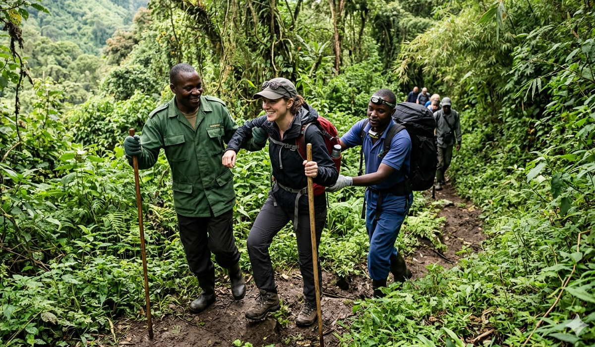 Hiring a Porter During Gorilla Trekking in Rwanda
