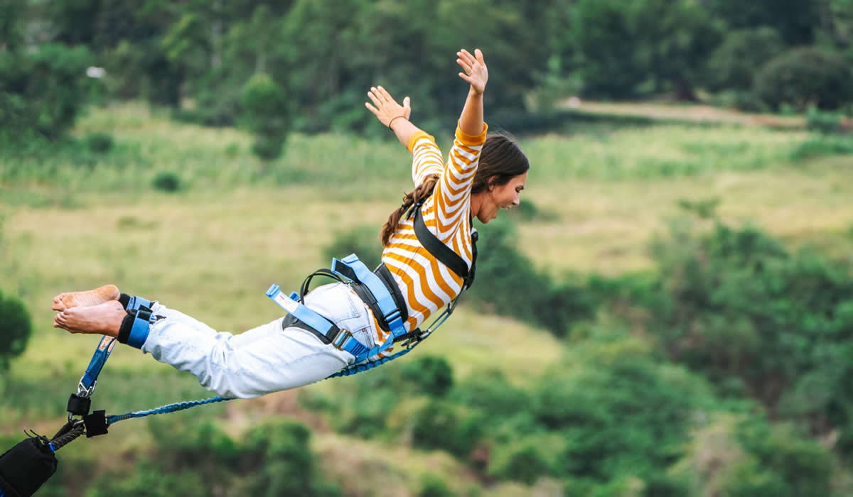 Bungee Jumping in Jinja